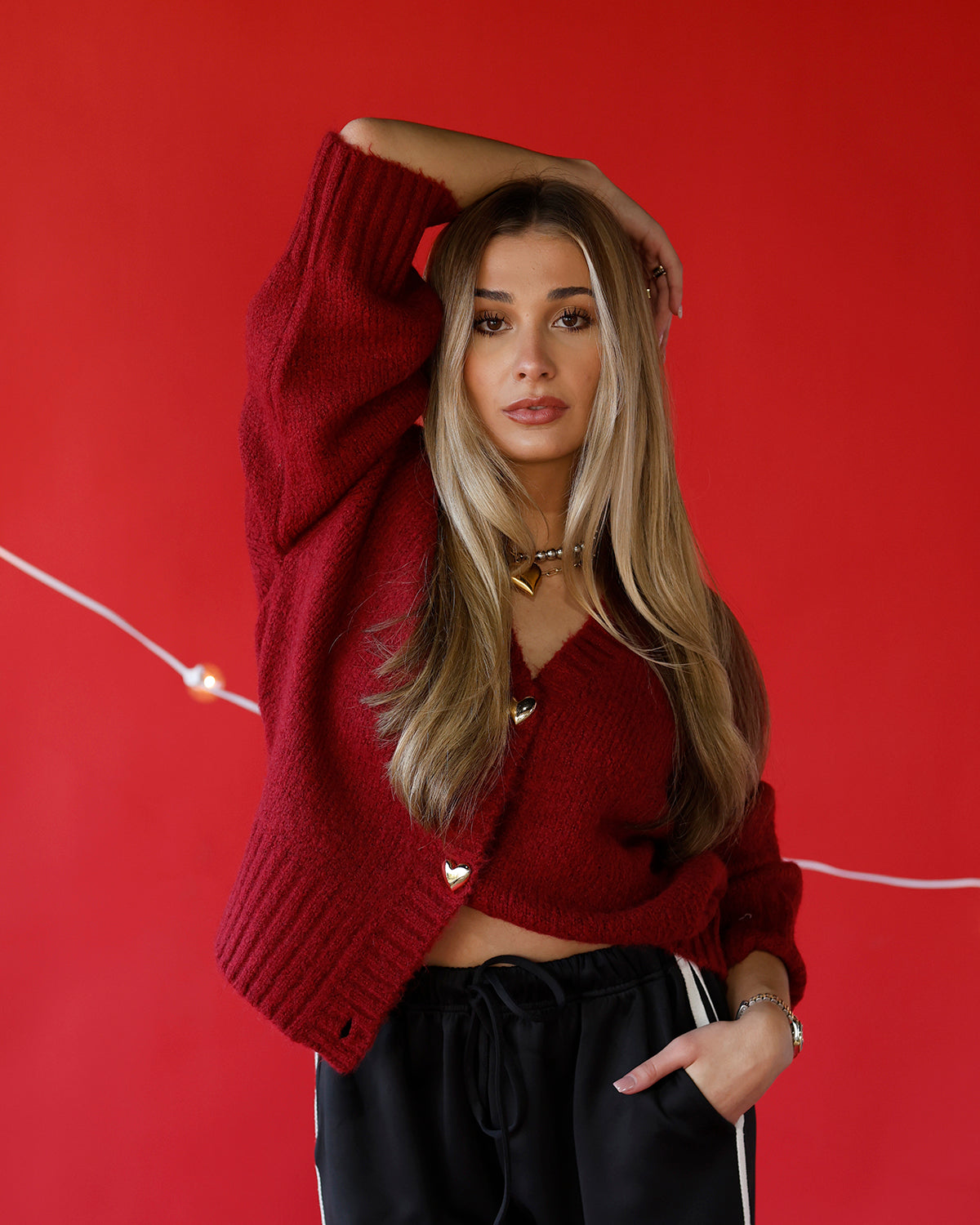 HOLIDAY CRUSH CARDI