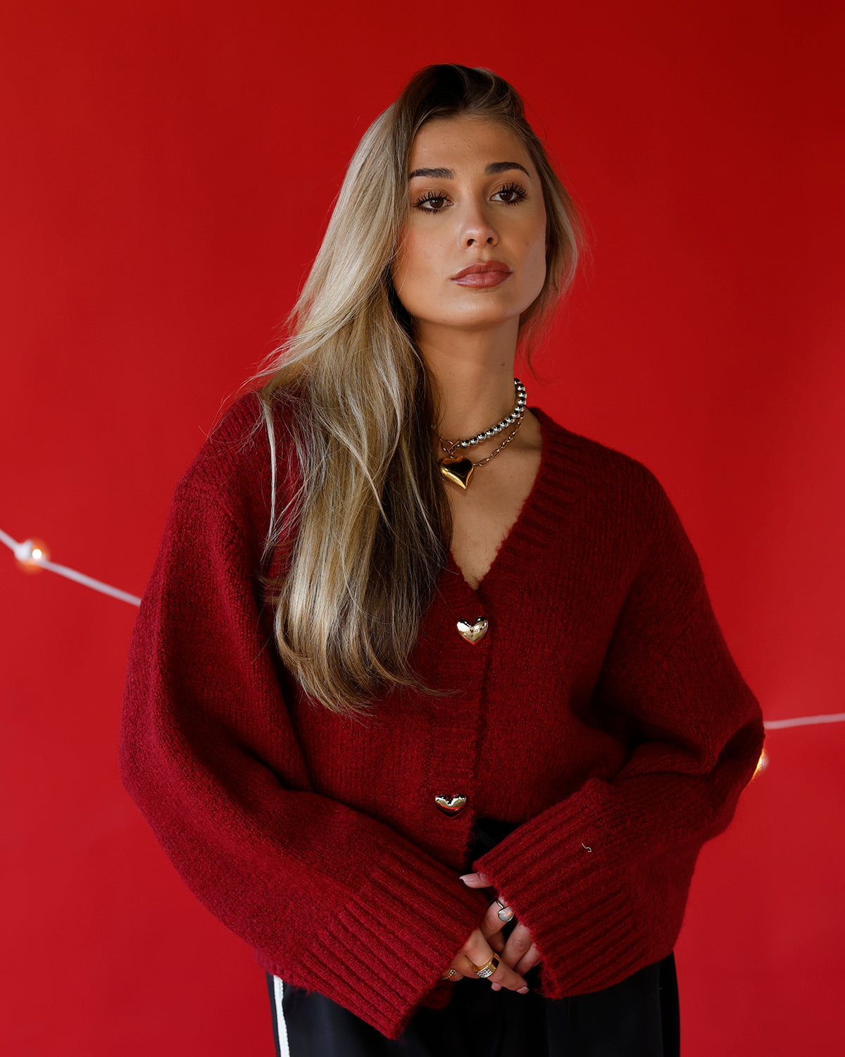 HOLIDAY CRUSH CARDI