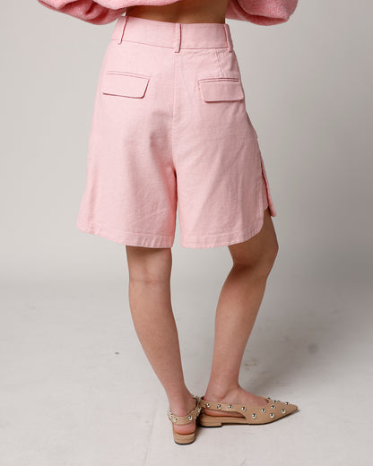 PRETTY IN PINK TROUSER SHORT