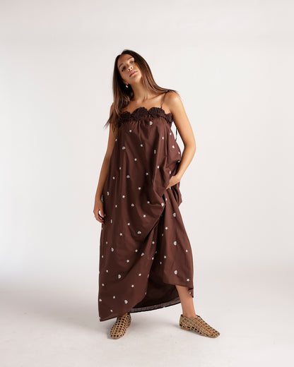 SEASIDE STROLL MAXI DRESS
