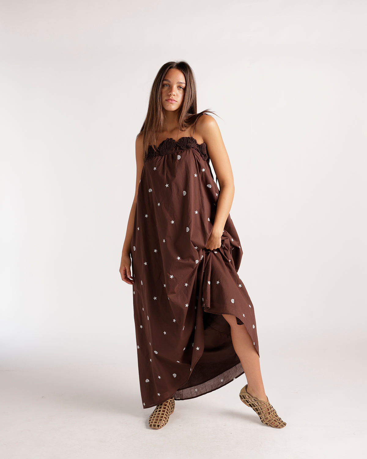 SEASIDE STROLL MAXI DRESS