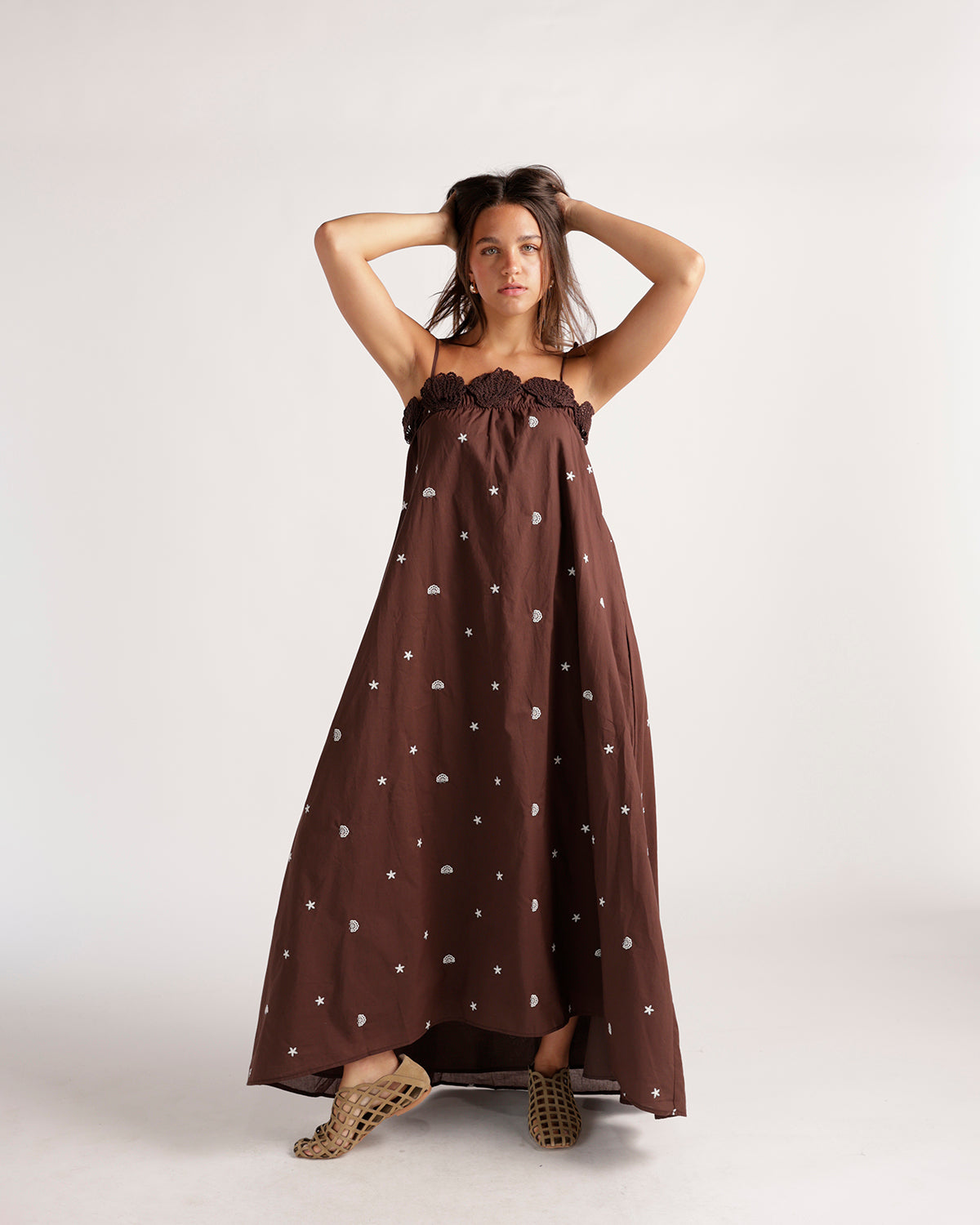 SEASIDE STROLL MAXI DRESS
