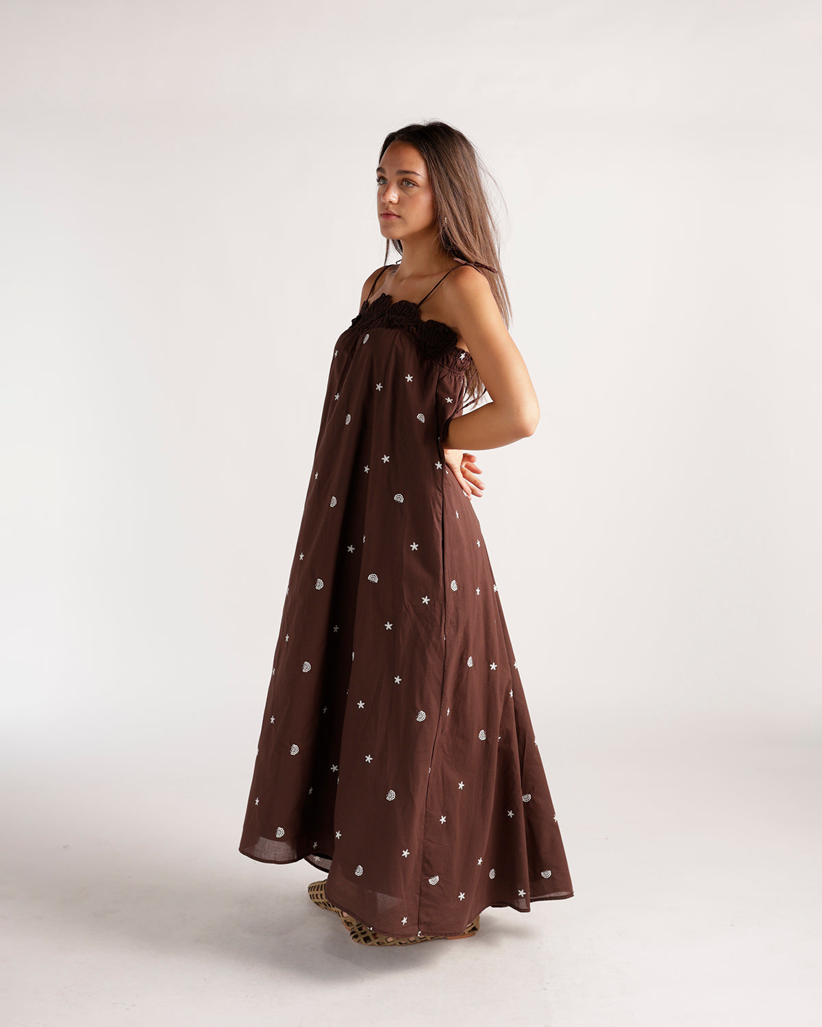SEASIDE STROLL MAXI DRESS