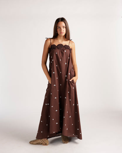 SEASIDE STROLL MAXI DRESS