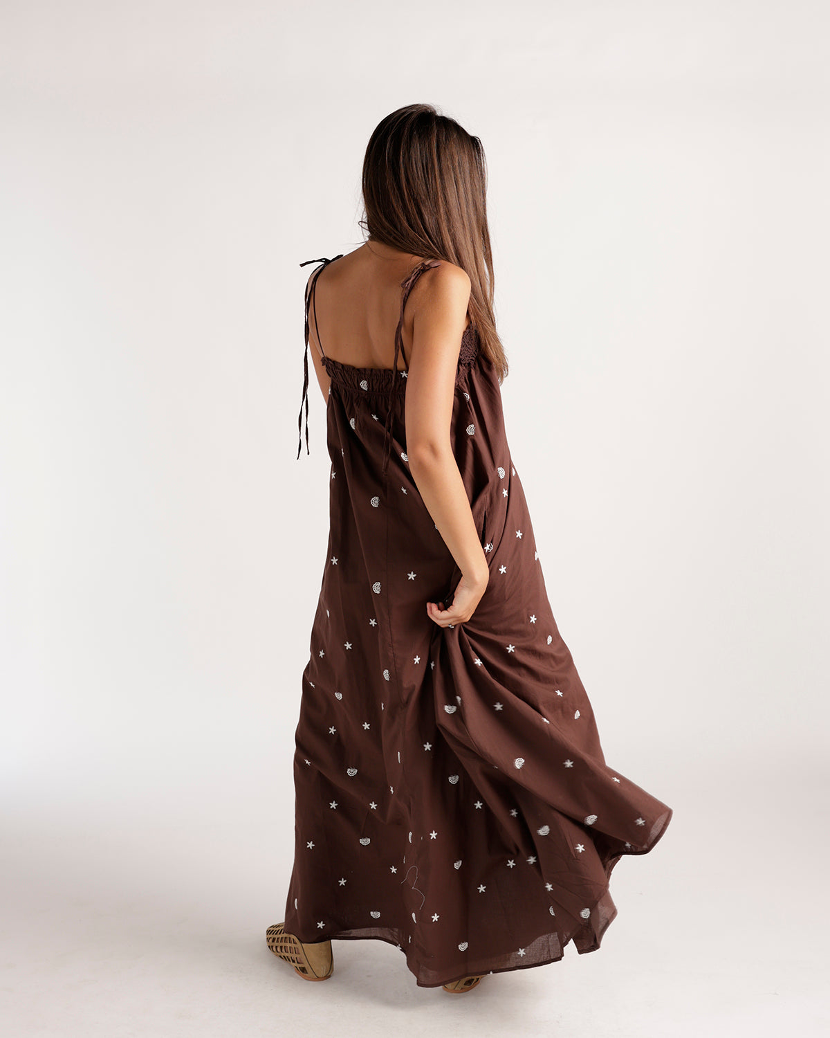 SEASIDE STROLL MAXI DRESS