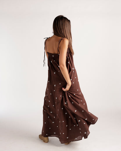 SEASIDE STROLL MAXI DRESS