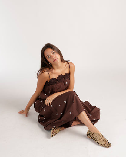SEASIDE STROLL MAXI DRESS