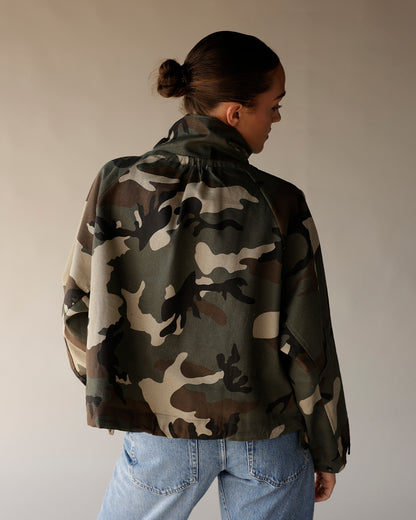 STEALTH MODE CAMO BOMBER JACKET
