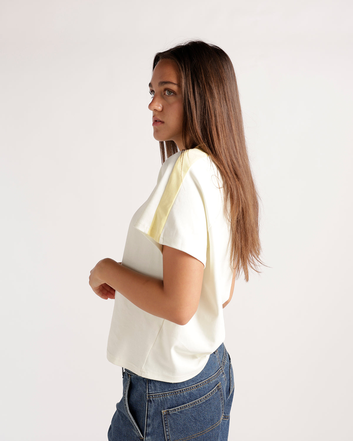 VARSITY VIBES TEE X YELLOW