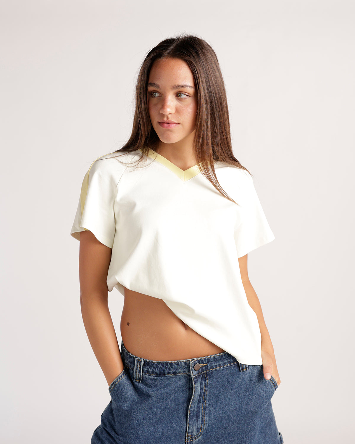 VARSITY VIBES TEE X YELLOW