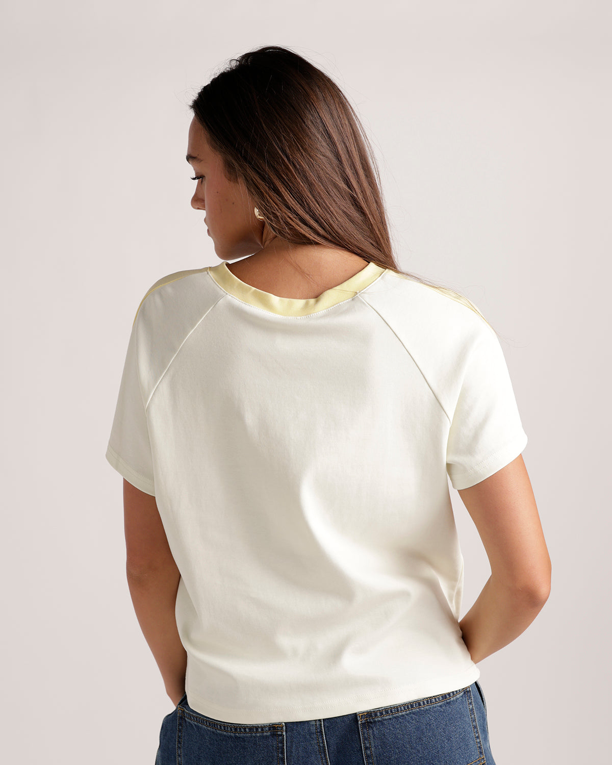 VARSITY VIBES TEE X YELLOW