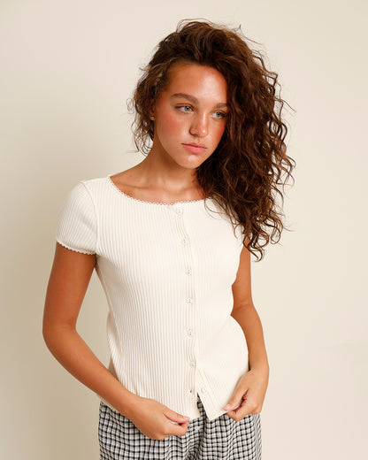 FREE PEOPLE MOST WANTED CARDI X IVORY