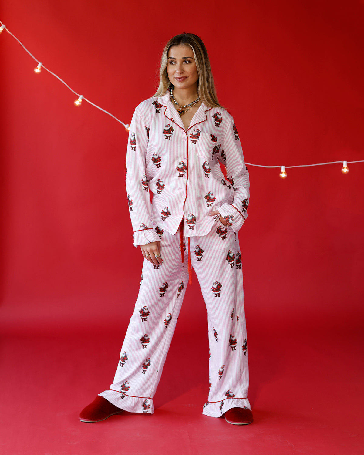 SANTA'S SWEET DREAMS PAJAMA SET