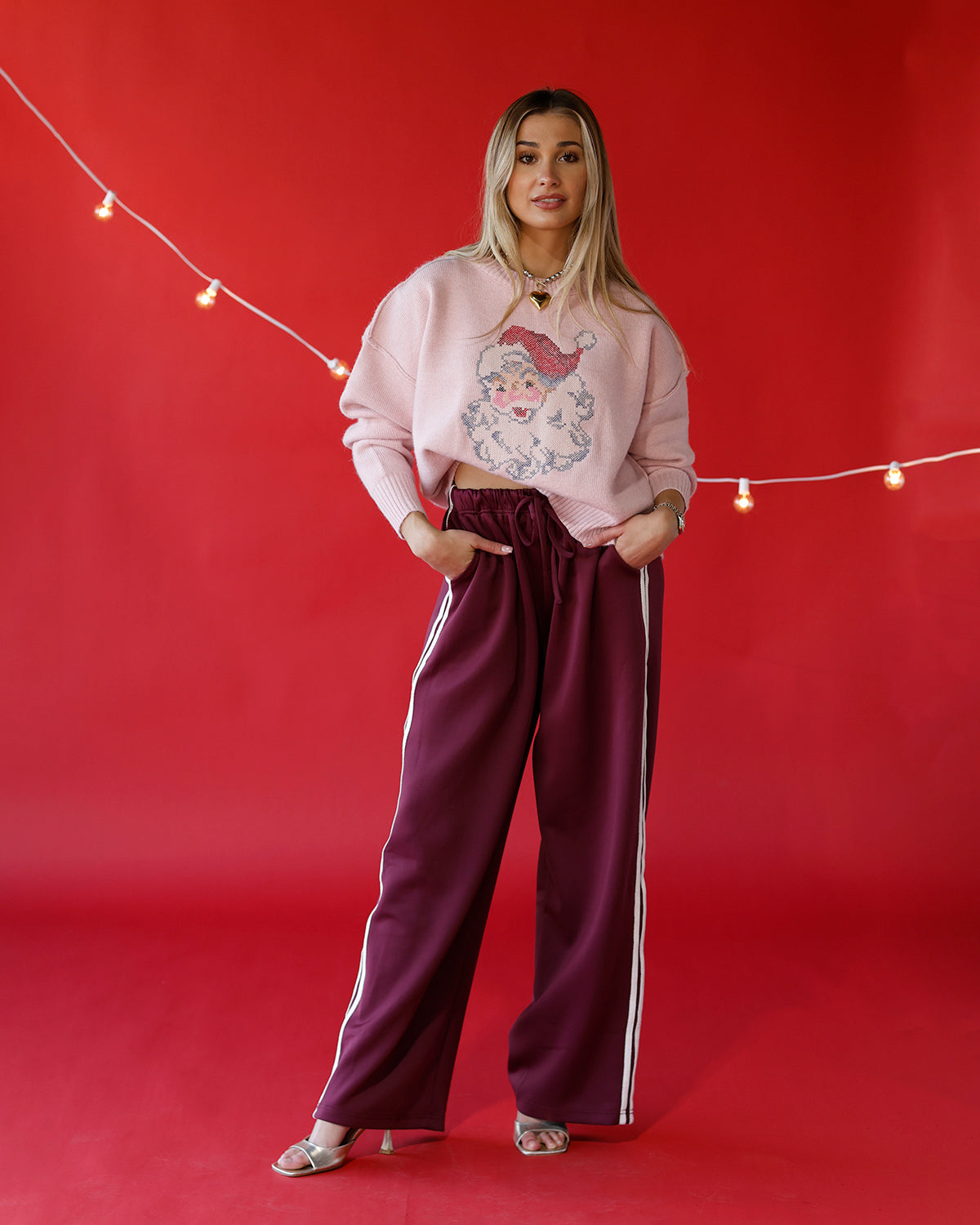 SANTA BABY SWEATER