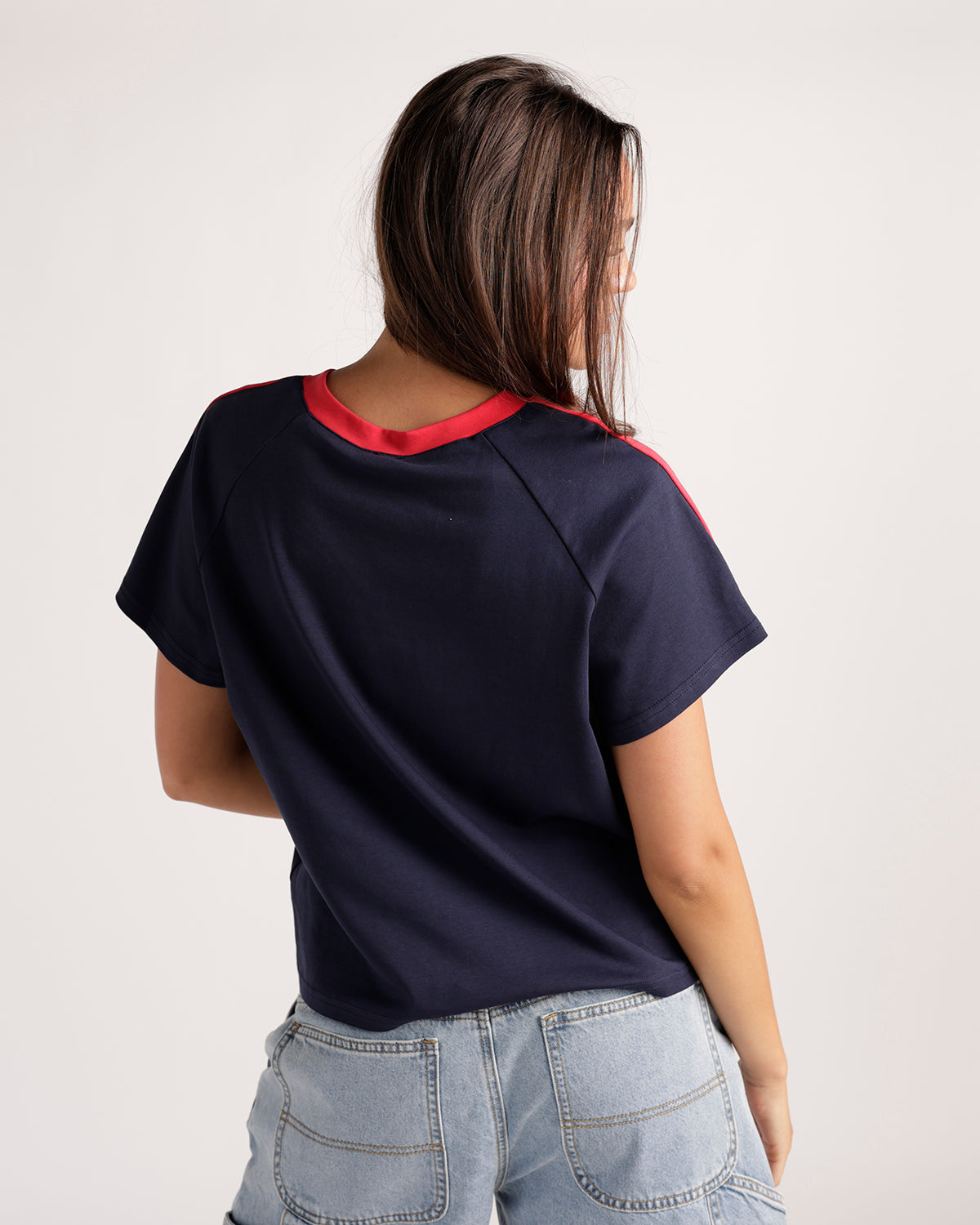 VARSITY VIBES TEE X NAVY