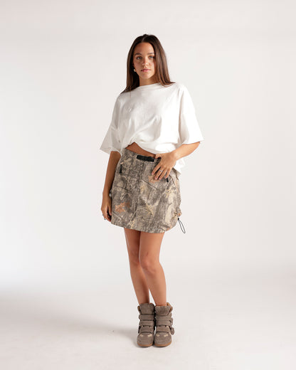 RANGER GIRL CAMO CARGO SKIRT