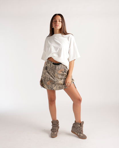 RANGER GIRL CAMO CARGO SKIRT
