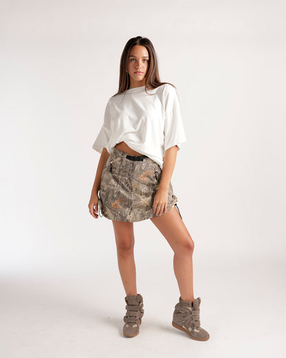 RANGER GIRL CAMO CARGO SKIRT