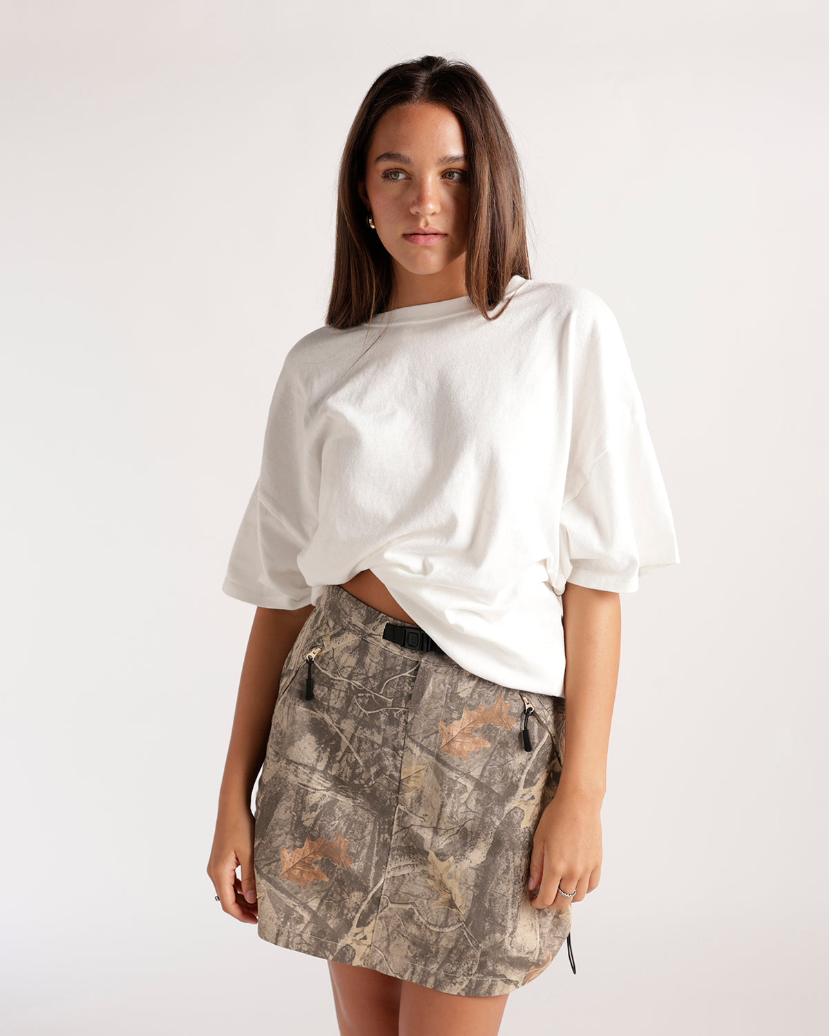 RANGER GIRL CAMO CARGO SKIRT
