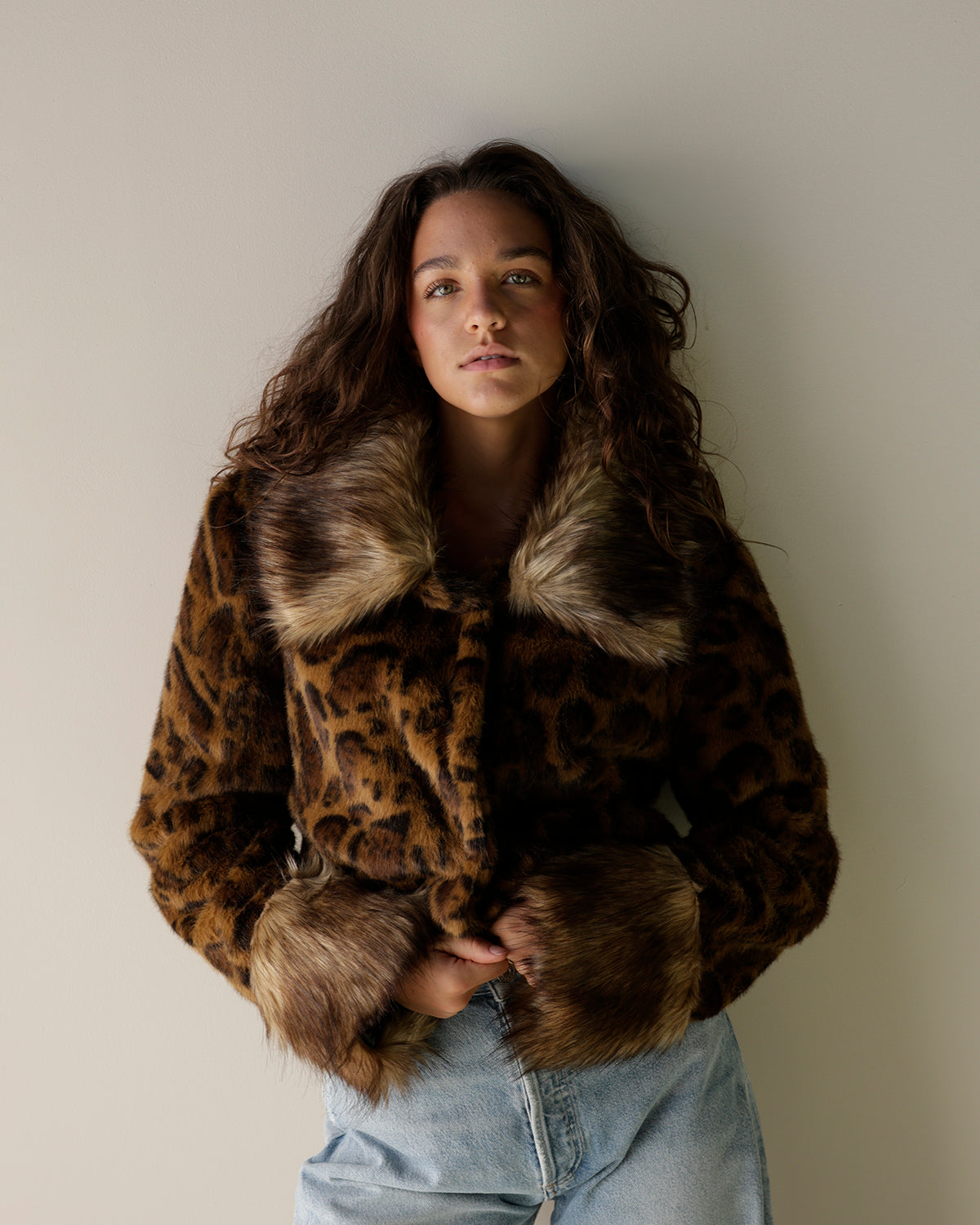 fur coat, mob wife style fur coat, leopard fur coat, coats for winter