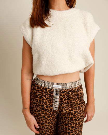 FRNCH PULL JASMIN SLEEVELESS SWEATER TOP