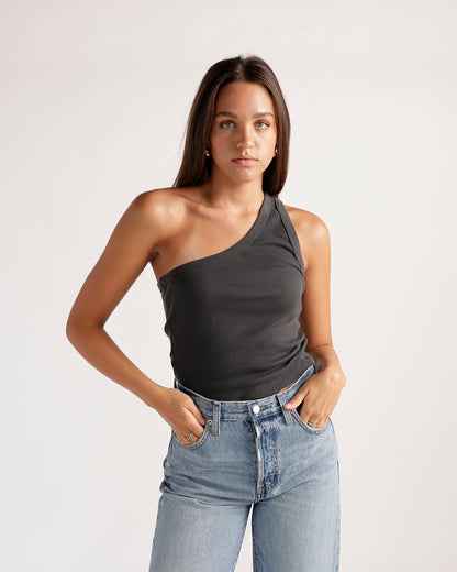 ECLIPSE ONE SHOULDER TOP