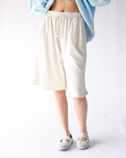 READY TO UNWIND SWEATSHORTS X ALPACA