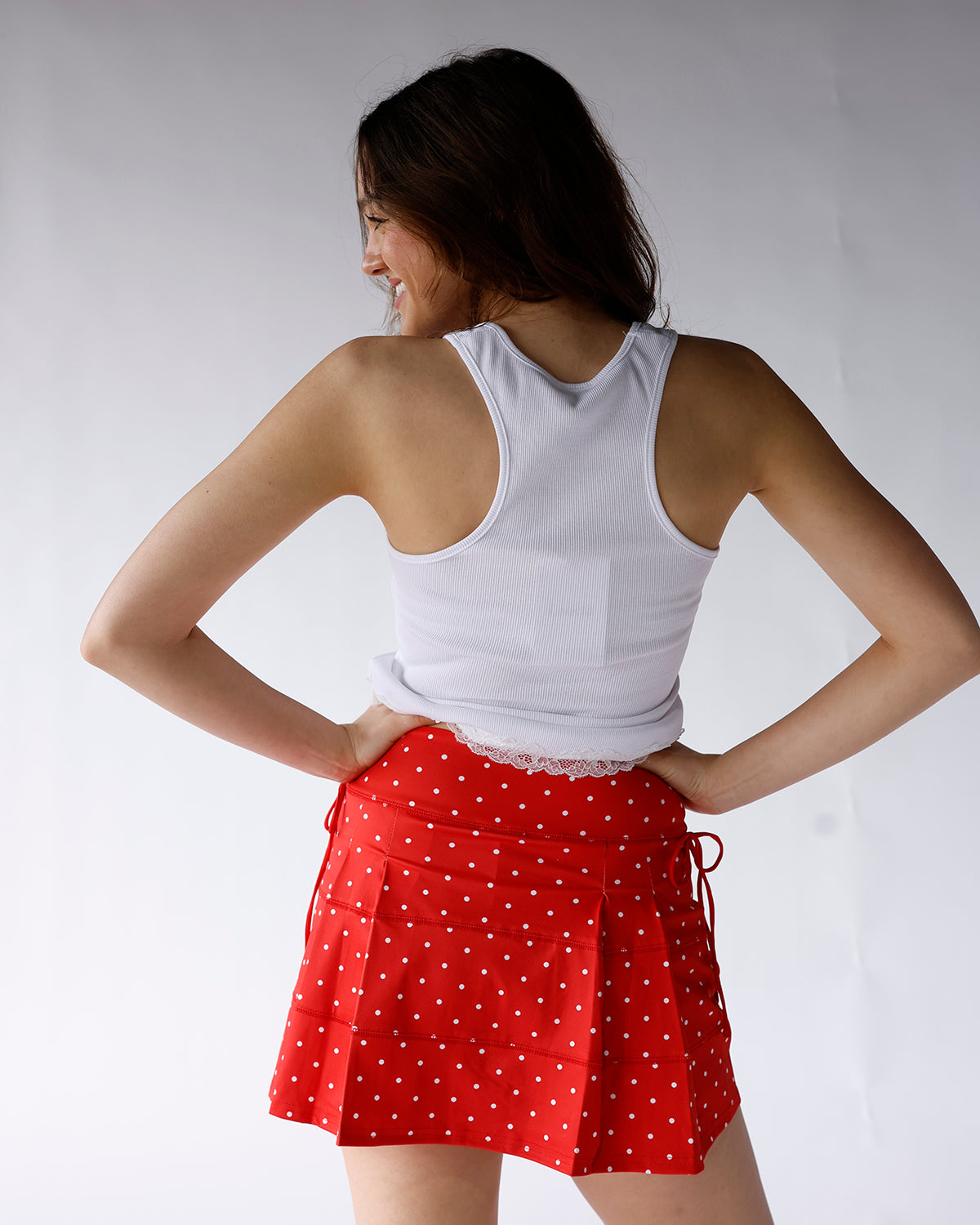 AMERICAN SWEETHEART POLKA DOT SKORT