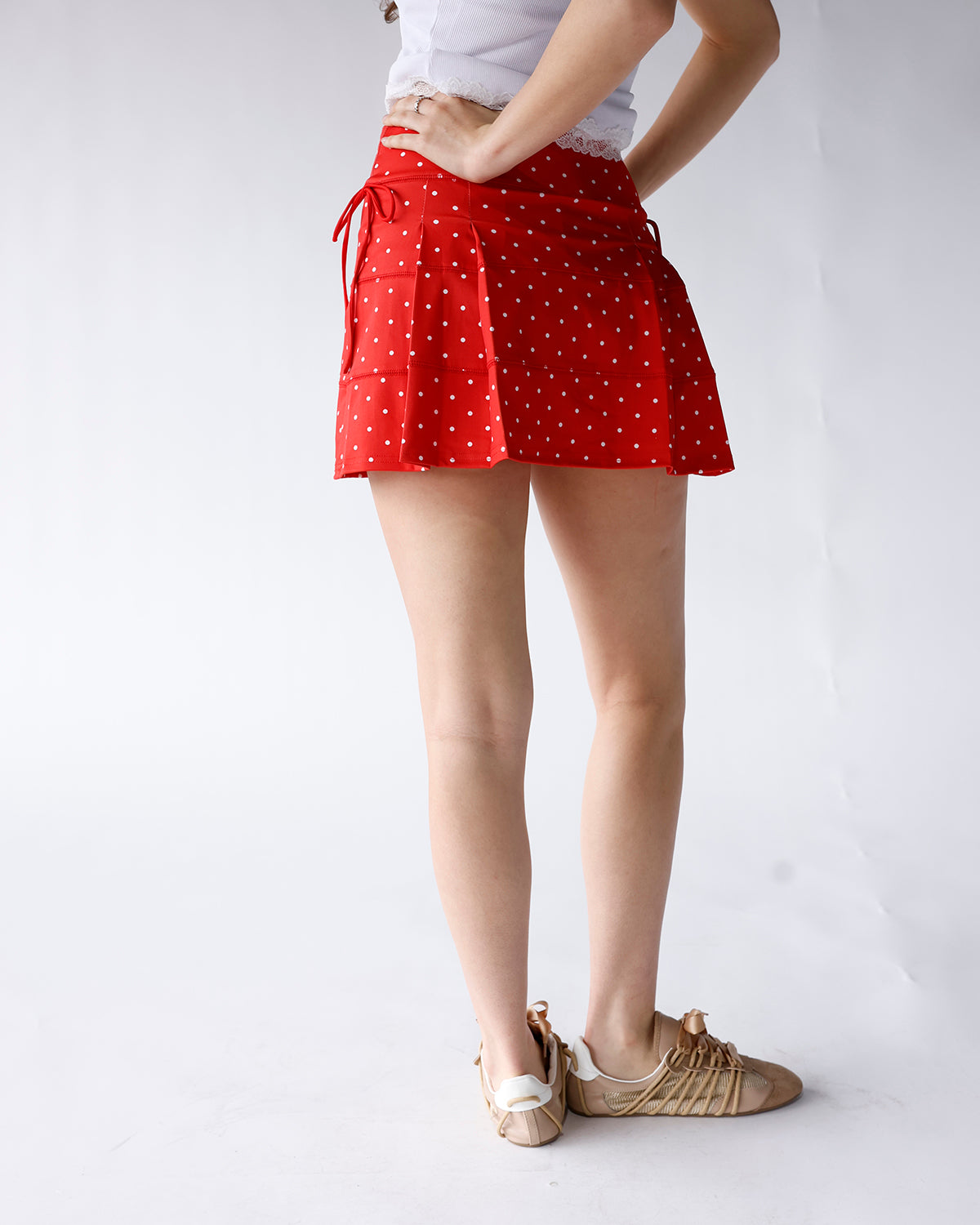 AMERICAN SWEETHEART POLKA DOT SKORT