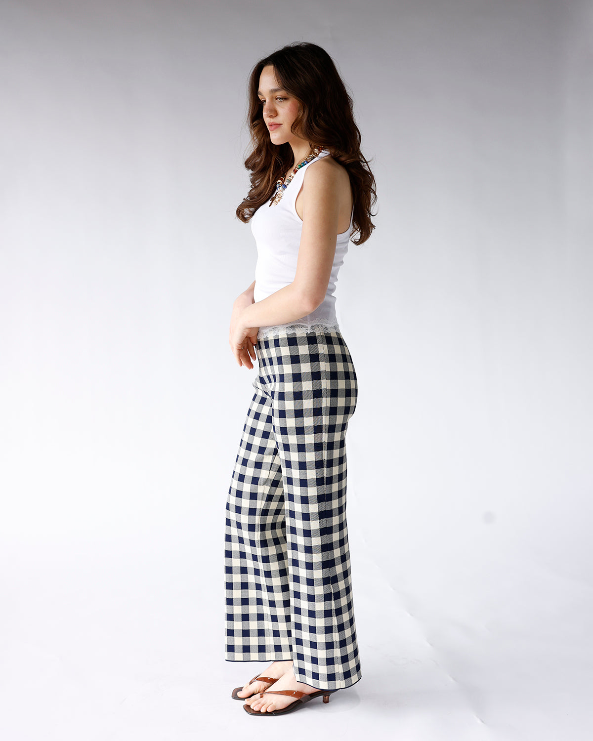 GINGHAM GETAWAY PANTS