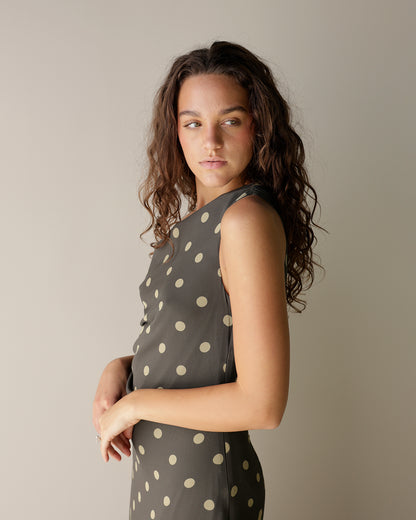 SOFIE THE LABEL PRETTY IN POLKA DOT DRESS