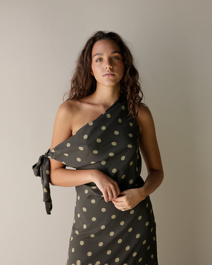 SOFIE THE LABEL PRETTY IN POLKA DOT DRESS