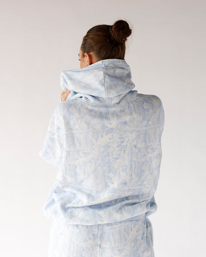 BOYS LIE BLUE MANHUNT RACER HOODIE