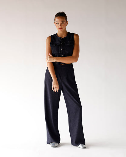 SAGE THE LABEL MIDNIGHT TROUSER