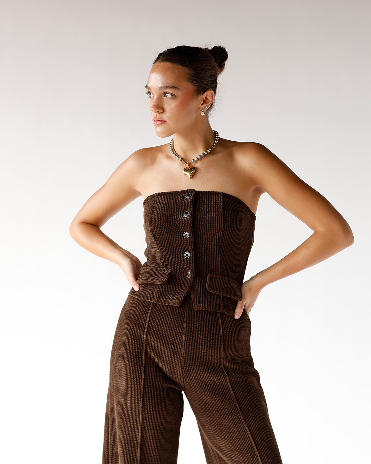 SAGE THE LABEL CORDUROY JUMPSUIT