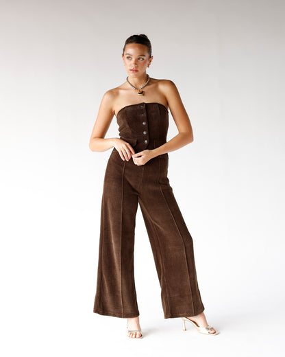 corduroy jumpsuit fall fashion date night outfit ideas 