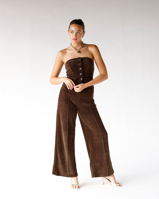 corduroy jumpsuit fall fashion date night outfit ideas 