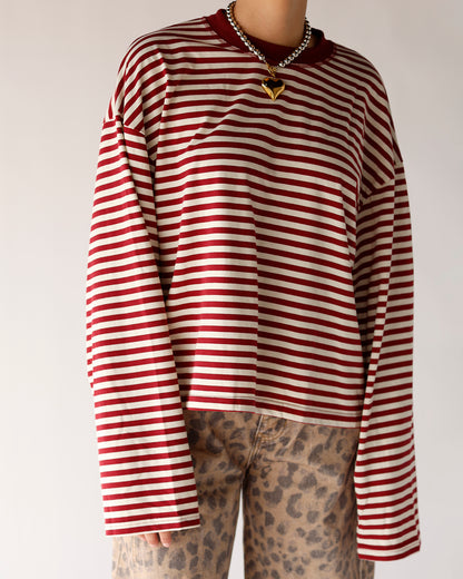 THE WINE DOWN LONG SLEEVE TOP