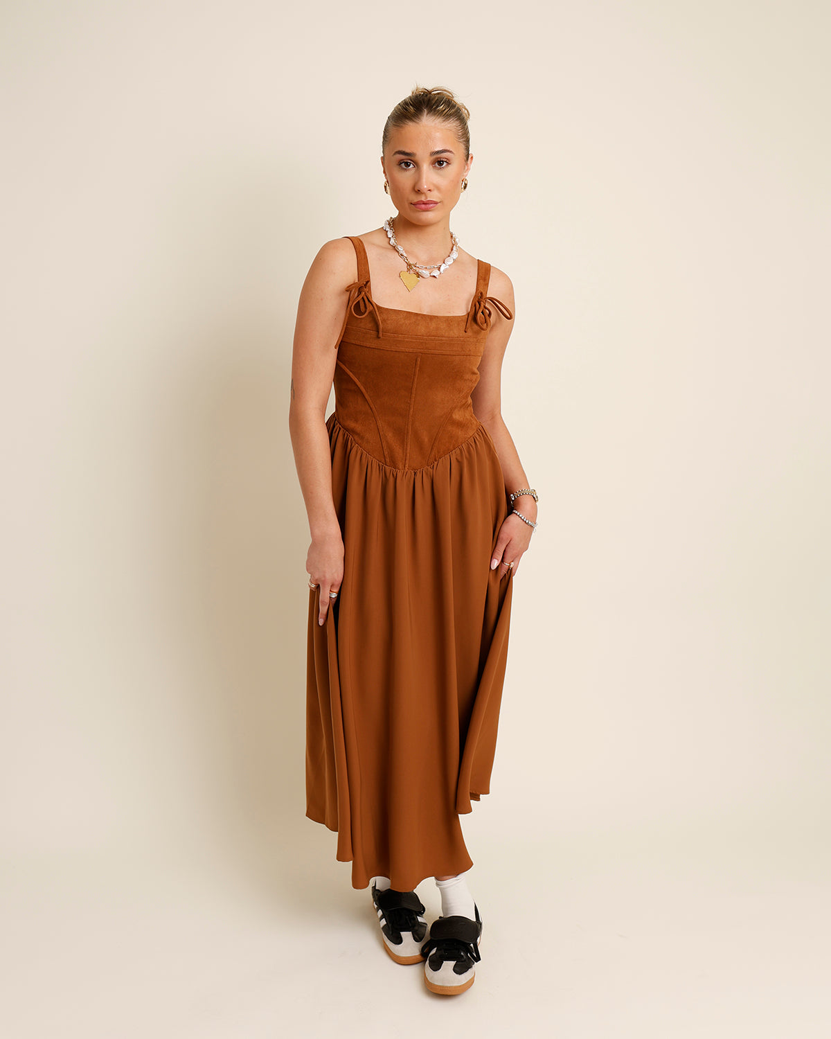 DUST & DUSK MIDI DRESS