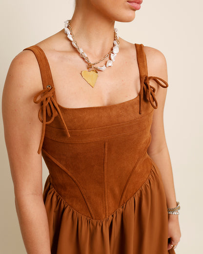 DUST & DUSK MIDI DRESS