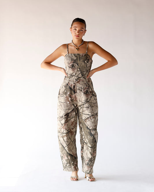 camo jumpsuit camo print camo outfit camouflage print fall fashion 