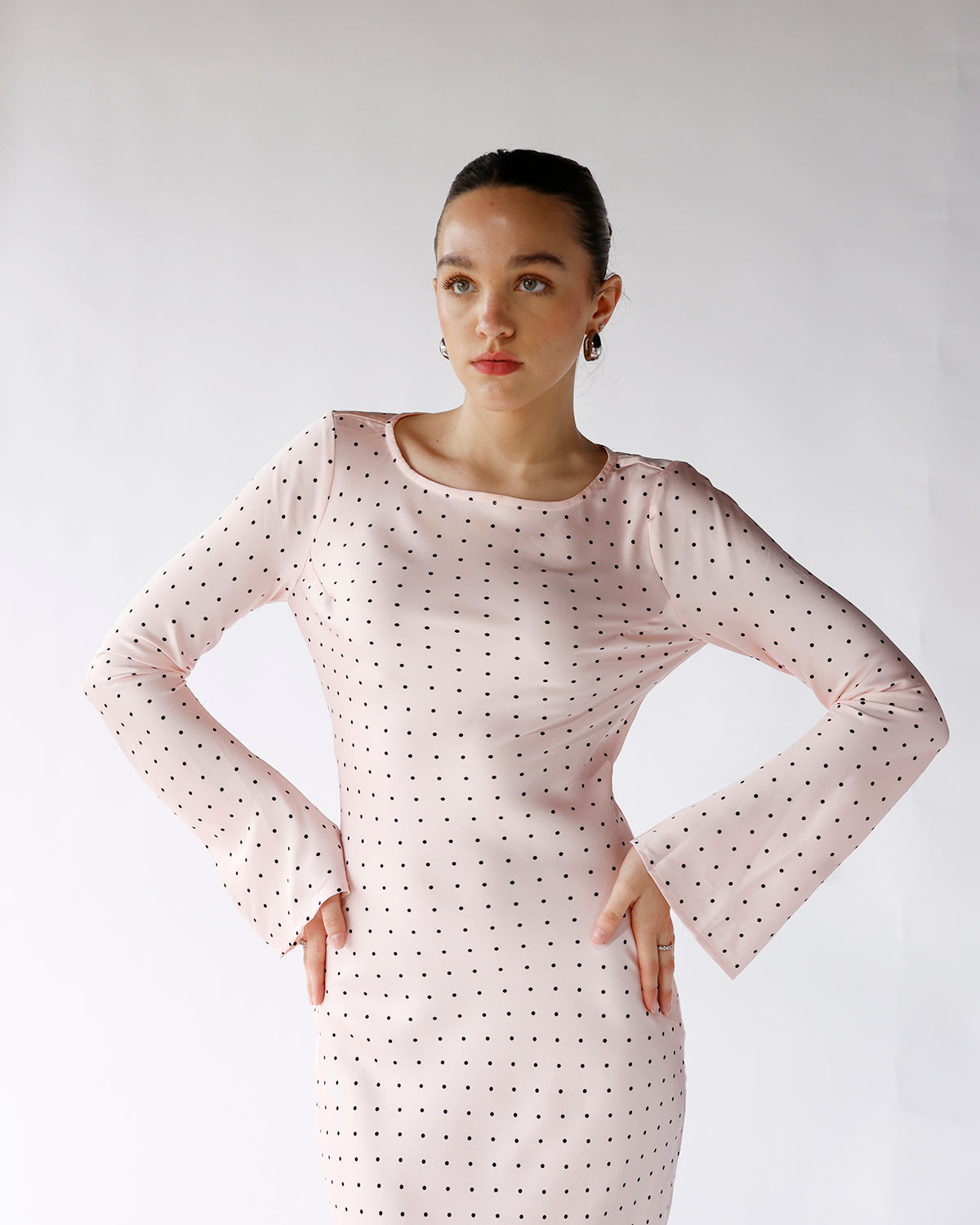 DOLLY POLKA DOT MAXI DRESS