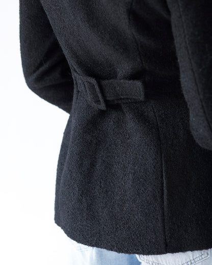 THE MARGOT BOUCLE BLAZER X BLACK