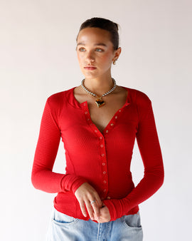 free people red cardigan red top for the holidays everyday top thermal 