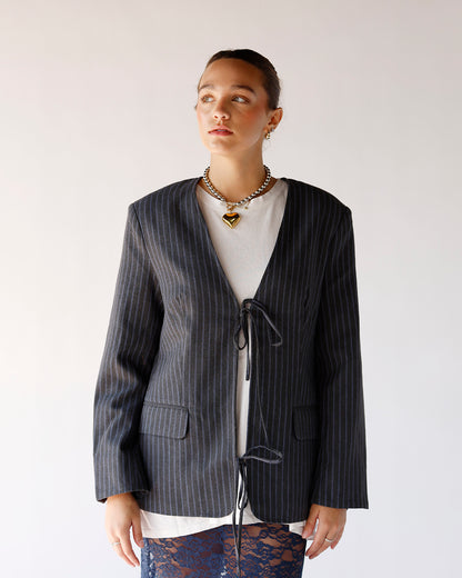 FRNCH GRISETTE GREY BLAZER
