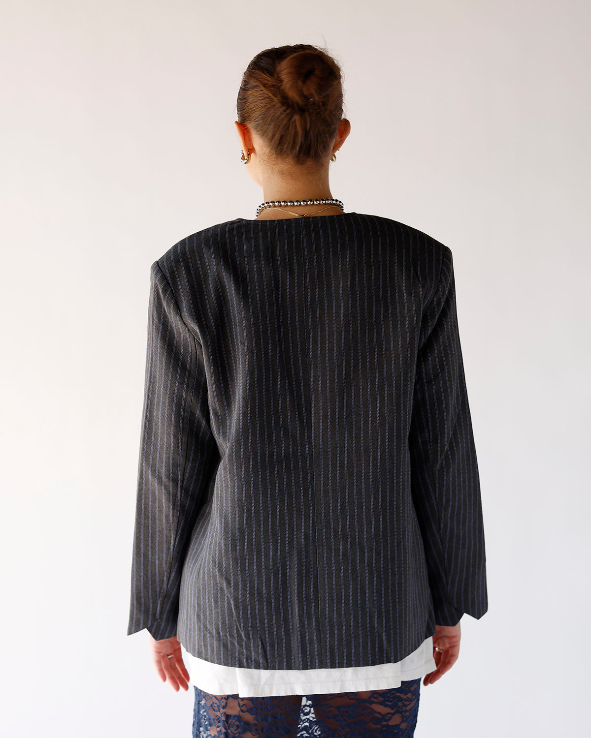 FRNCH GRISETTE GREY BLAZER