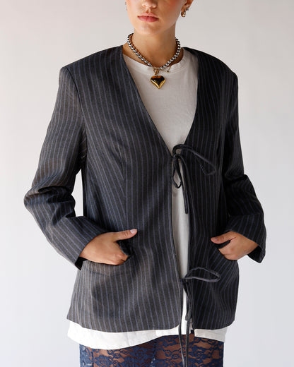 FRNCH GRISETTE GREY BLAZER