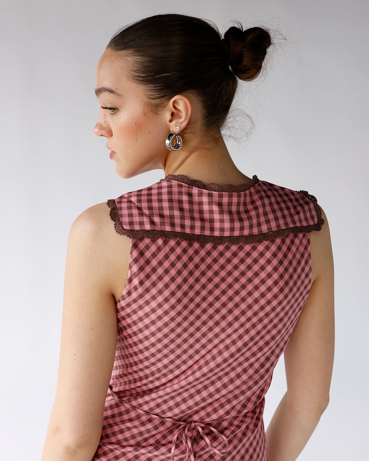 ROSIE GINGHAM MAXI DRESS