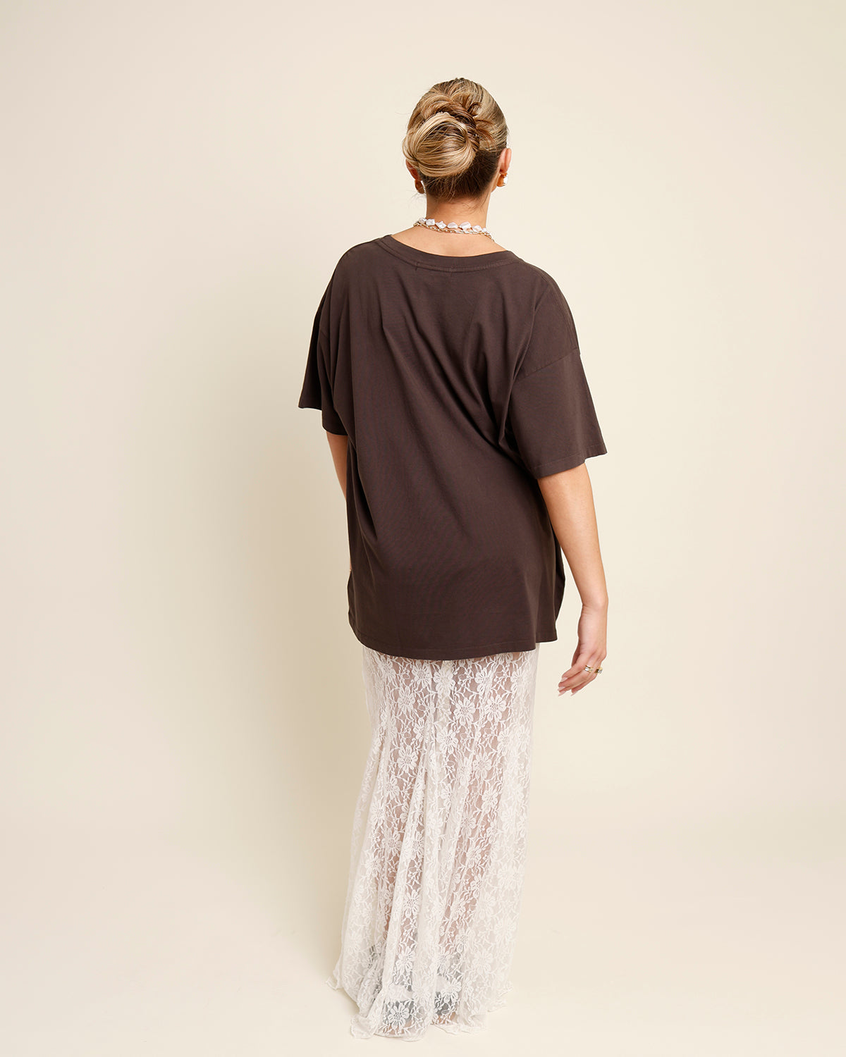 MAINSTAGE MUSE LACE SKIRT X WHITE
