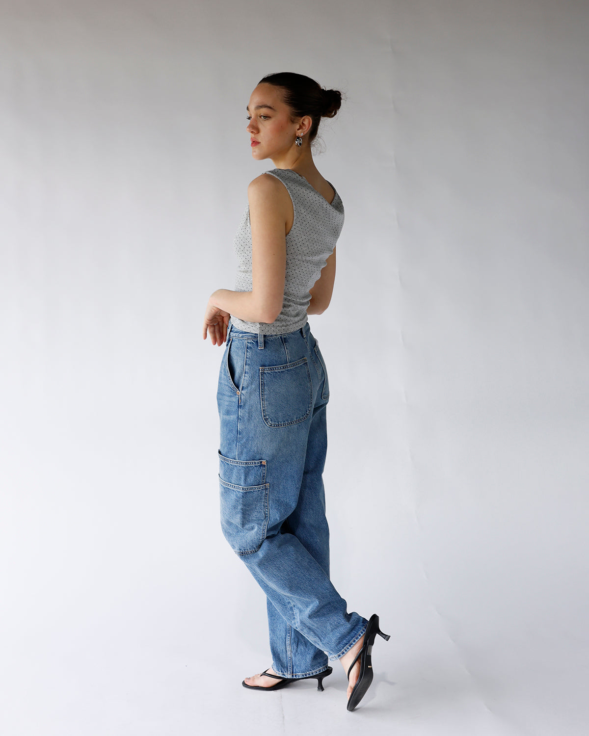 PISTOLA SONNY HIGH RISE BARREL JEAN X COASTAL FADE